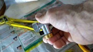 Замена крана для стиральной машины