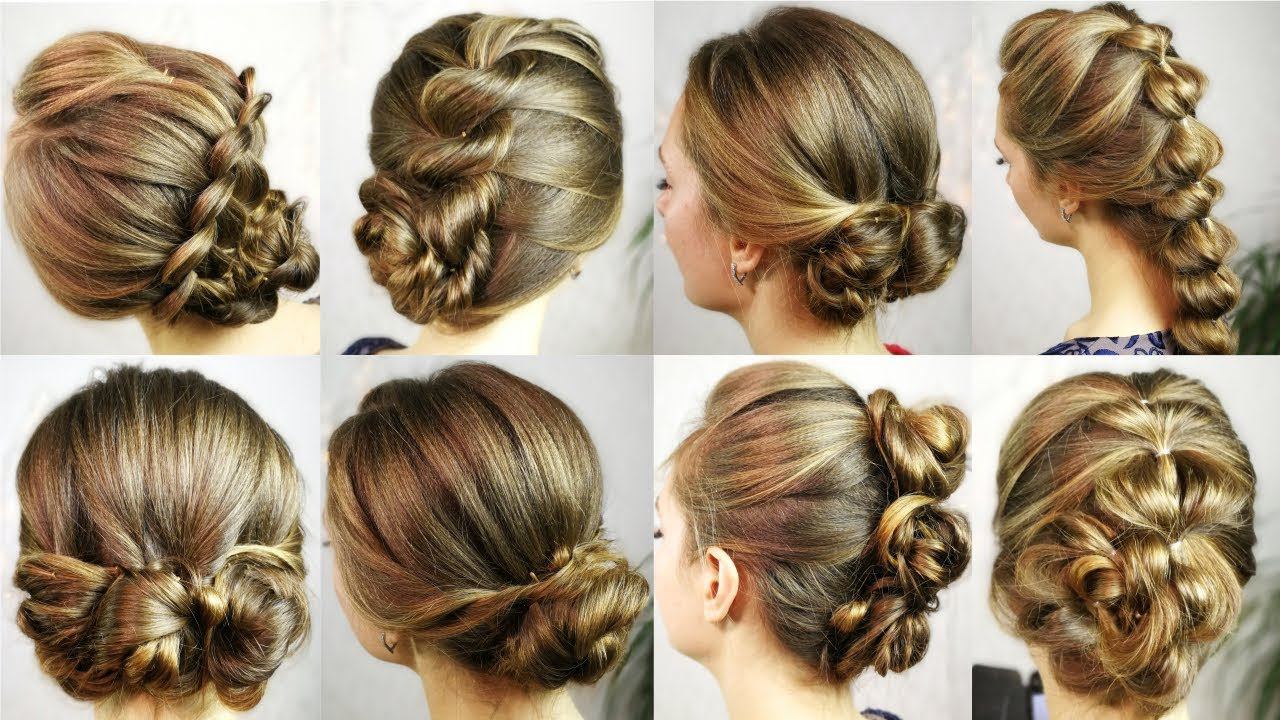 8 Easy Hairstyles To Make For 5 Minutes! - Hairstyles BACK TO SCHOOL Every Day, Party.