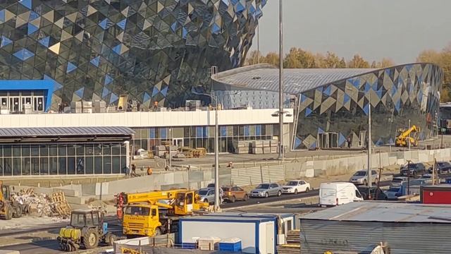 НОВОСИБИРСК/НОВЫЙ ЛДС/ ОБЗОР РАБОТ ПО БЛАГОУСТРОЙСТВУ И ОЗЕЛЕНЕНИЮ ТЕРРИТОРИИ/NOVOSIBIRSK ICE PALAC смотреть онлайн