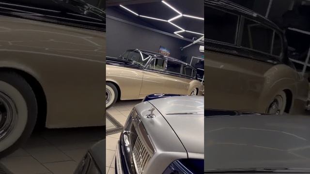 Уникальные ретро а/м Rolls Royce одновременно с современным в Детейлинг Центра Авторестайлинга BGT