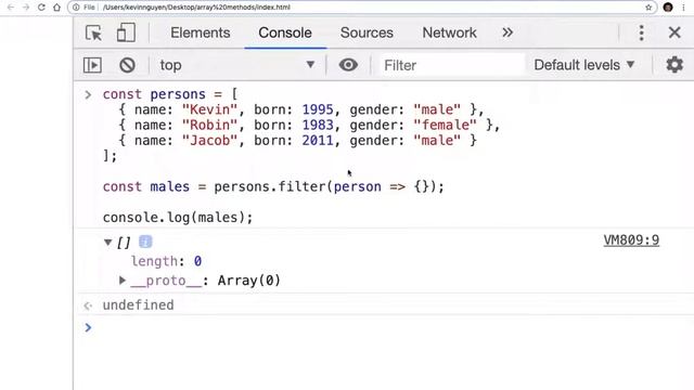 Javascript Advanced Array Methods #8 - filter смотреть онлайн