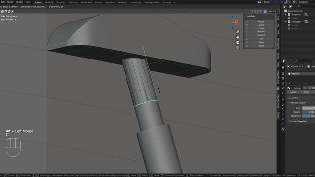 Blender. Конструктор: Вертолет - Шасси смотреть онлайн