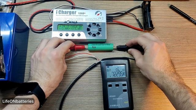 Тестирование на ресурс LS 24P, EVE 25P, BAK A34, сколько живет 18650 смотреть онлайн