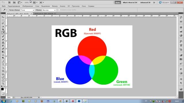Краткие сведения о Adobe Photoshop часть 2 смотреть онлайн