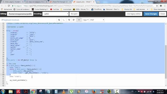 Loop con wp_query en Wordpress - Parte 1 смотреть онлайн