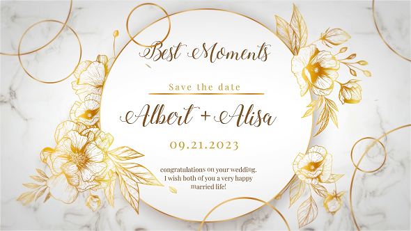 Golden Wedding Slideshow 42982950