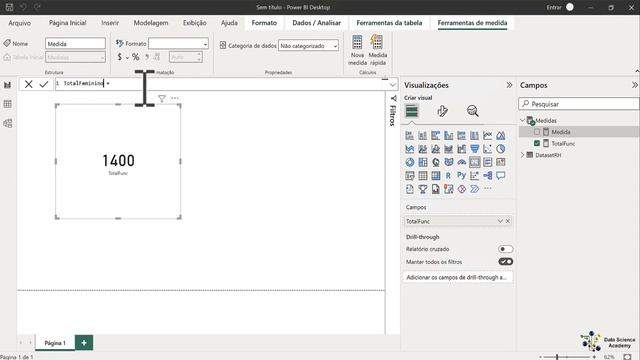 Criando Medidas com DAX no Power BI - COUNTROWS e CALCULATE смотреть онлайн