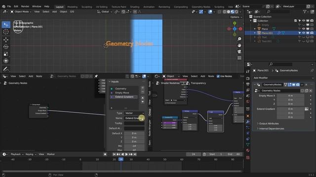 Create easy sliders to control Materials w/ Inputs & Drivers in Geometry Nodes | Blender 3.5 смотреть онлайн