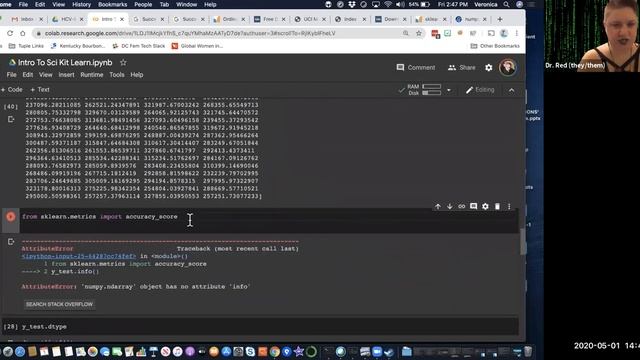 Introduction to Python in Google Colab and Introduction to Sci Kit Learn смотреть онлайн