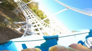 Водная горка от первого лица