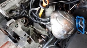 Замена термостата  Passat B5