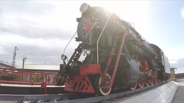 Паровоз Л-3168/The Steam Locomotive L-3168/Хакасия/Абакан.mp4