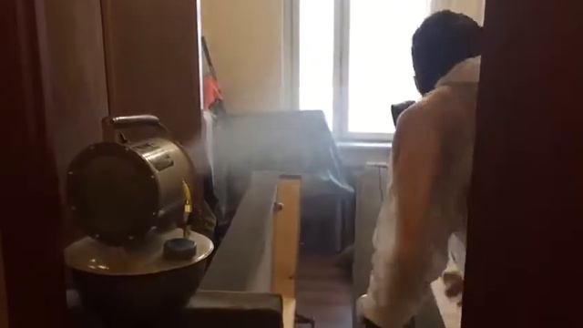 Холодный туман от насекомых, тараканов и клопов в квартире