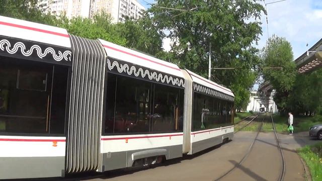 Трамвай 71-931М Витязь-М "Московский Транспорт" №11 16-я Парковая Улица - Останкино смотреть онлайн