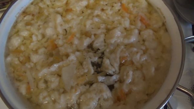 Суп на перепелино-курином бульоне с клёцками. Вкуснятина!!! смотреть онлайн