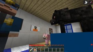 🐕МЫ Стали СЕМЬЕЙ СОБАК в Майнкрафте! НУБИК КУБИК ШЕДИ ЛЕСКА