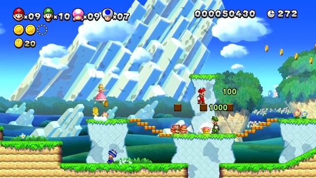 Старый Новый Марио - New Super Mario Brothers U Deluxe смотреть онлайн