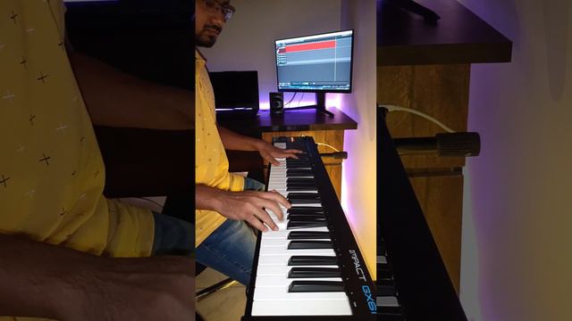 Aga Naga - Piano Cover | PS2 | A R Rahman | Kawin смотреть онлайн