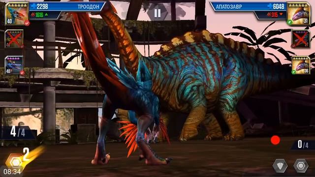 Сражения Динозавров ВИП Jurassic World The Game прохождение на русском смотреть онлайн