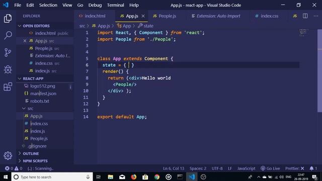 React Tutorial | Sending Props in Child Components смотреть онлайн