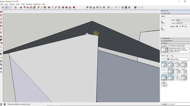 EASY ROOFS IN SKETCHUP with AutoFold смотреть онлайн