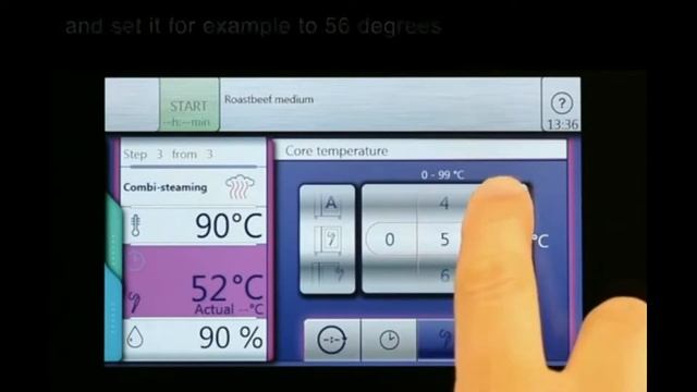 Настройка программы термообработки в пароконвектомате MKN_на практике VideoAssist_ROVABO смотреть онлайн