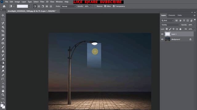How to add light effect in Photoshop tutorial #photoshop #tutorial #youtube смотреть онлайн