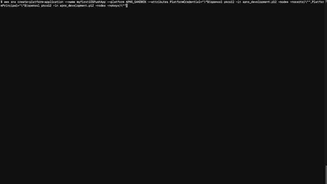 How do I create an APNs platform application for sending push notifications in Amazon SNS? смотреть онлайн