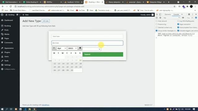 How to show Year Dropdown jQuery UI Datepicker | jQuery смотреть онлайн