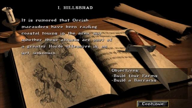 Warcraft II: Tides of Darkness: Human Mission 1 смотреть онлайн