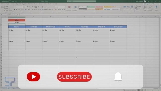 ✅ Crea tu CALENDARIO AGENDA en Excel ? sin macros paso a paso смотреть онлайн