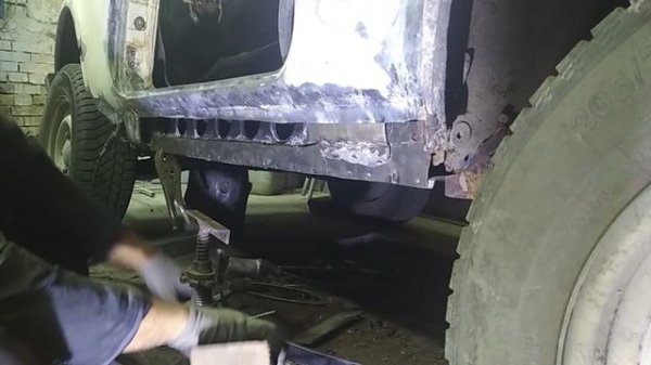 Замена порога Нива 21213