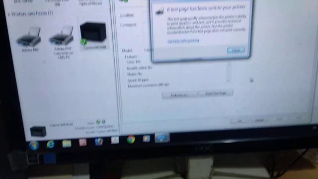 canon ImageCLASS mf3010 printer test page and scanning result смотреть онлайн