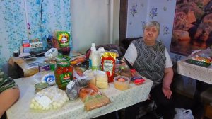 Получил декабрьскую пенсию и заехал в продуктовый магазин показываю продукты на новый 2023 год