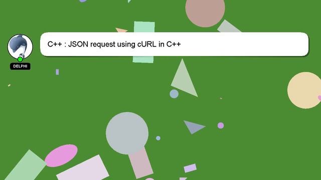 C++ : JSON request using cURL in C++ смотреть онлайн