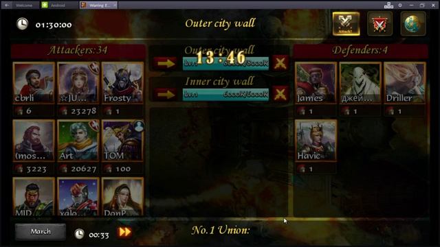 Age of Warring Empire: Imperial City Battle 1/3/16 Game play. Serenity wins! смотреть онлайн