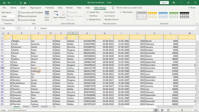Insert Table in Excel, Format as Table | Excel Tutorial Bangla part 33 смотреть онлайн