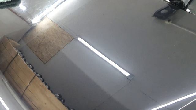 Полировка чёрного автомобиля смотреть онлайн