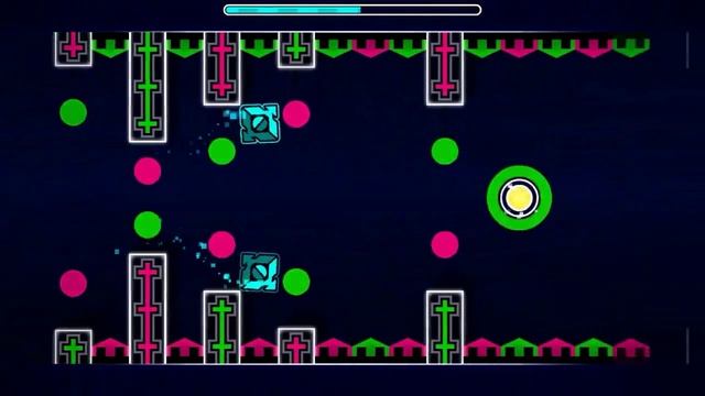 EL NIVEL MÁS LARGO DE GEOMETRY DASH! [1.9] - Tetrix by Insendium смотреть онлайн