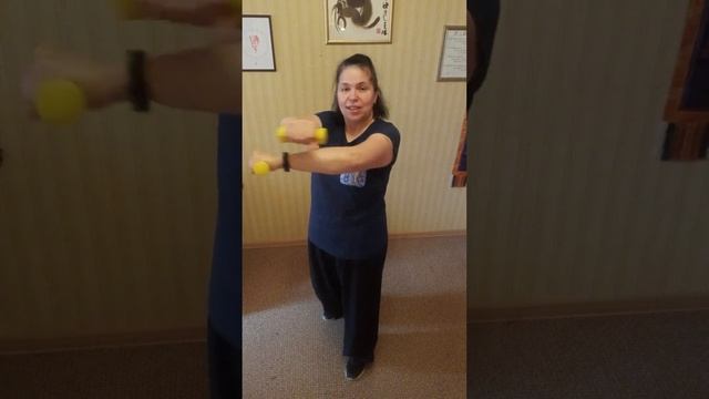 Гантели. Укрепляем руки, укрепляем ноги. эфир 24.05.23 смотреть онлайн