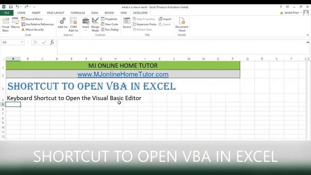 WHAT IS A VBA IN EXCEL & HOW TO OPEN VBA FROM EXCEL [4 VBA EXCEL EXAMPLES WITH CODES] смотреть онлайн
