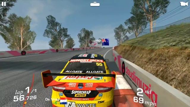 Real Racing 3 - Supercheap Auto Bathurst 1000 - Ford Falcon FG X - Stage 4 Goal 1 смотреть онлайн