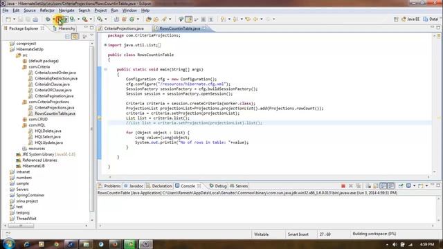 Hibernate Tutorial 08 - Hibernate Projections смотреть онлайн