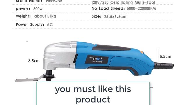 Best Oscillating Tool | NEWONE 300W Electric Oscillating Tool Review In 2023 смотреть онлайн