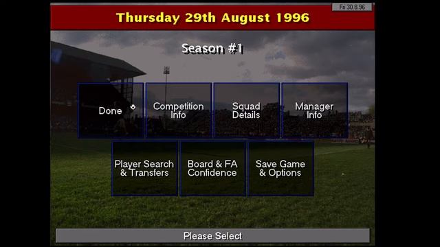 Championship Manager 2 Gameplay смотреть онлайн