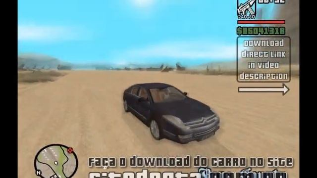 Citroën C6 para GTA San Andreas de Android APK e PC смотреть онлайн