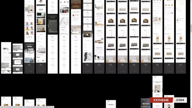 Ciri - Furniture and Interior Figma Template chair online store смотреть онлайн