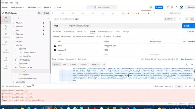 3-. Authentication: AccesToken-Login/Logout/middleware: auth-api смотреть онлайн