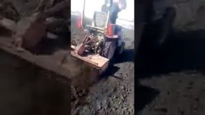 Минитрактор кмз 012 с двигателем кубота.фрезерование