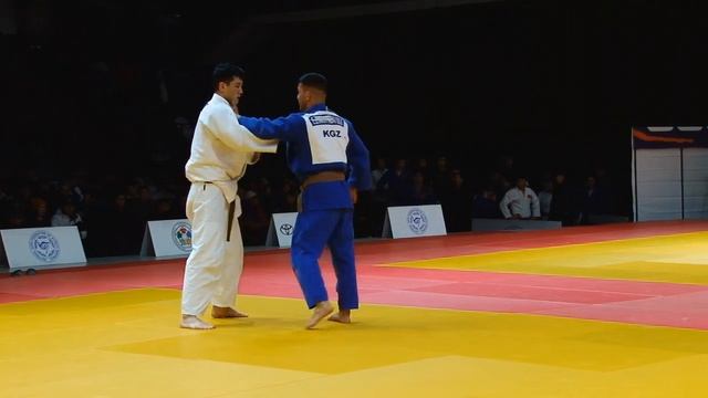 ДЗЮДО. Чемпионат Кыргызстана среди молодежи-2023. Схватки 3-е место (юниоры) смотреть онлайн